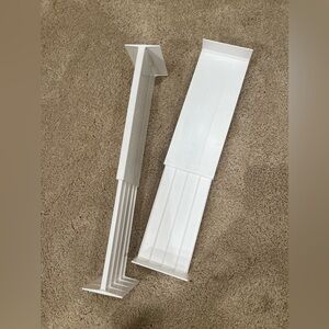 Expandable Spring Loaded Drawer Dividers, Set of 2